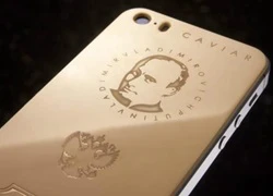 iPhone mạ vàng, khắc chân dung tổng thống Putin, giá &#8220;khủng&#8221;