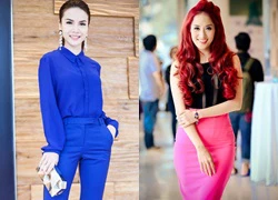 Khánh Thi sexy, Yến Trang kín đáo