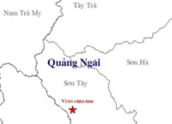 Lại xảy ra động đất ở Quảng Ngãi