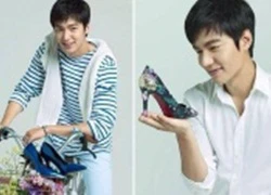 Lee Min Ho đẹp trai bảnh bao quảng cáo giày chị em