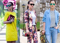 Mix đồ công sở sành như fashionista tuổi 32