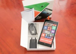 Mở hộp Lumia 930 chính hãng tại Việt Nam