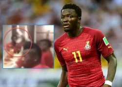 Muntari thản nhiên hút shisha