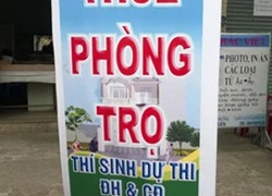 Nhà nghỉ "hút" sĩ tử, phòng trọ ế ẩm