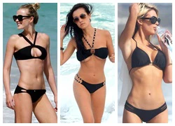 Những bộ bikini đen đẹp ngoài sức tưởng tượng