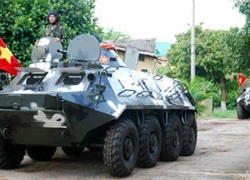 Nội thất thiết giáp BTR-60 Việt Nam có trang bị