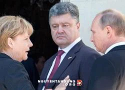 Poroshenko kêu gọi Putin ngăn chặn vận chuyển vũ khí vào Ukraine