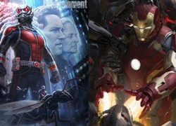 Poster Người Kiến và Người Sắt trở thành "mồi câu" fan của Marvel