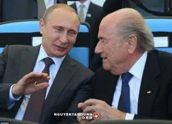 Putin đi xem chung kết World Cup 2014