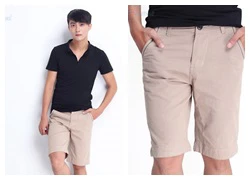 Quần short kaki nam color