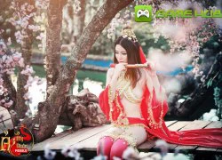 Rạo rực với Linh Miu trong cosplay Ải Mỹ Nhân Mobile