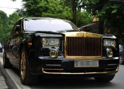 Rolls-Royce Phantom Rồng độ vàng cực độc trên phố Hà Nội