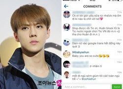 Sehun (EXO) bình luận ảnh khiến fan Việt "phát cuồng"