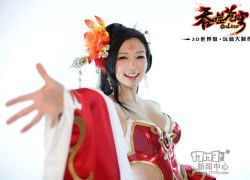 Spiral Cat cosplay cho MMORPG Tranh Diện Phi Thiên