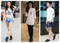 Street style ngày đầu tháng 7 của giới trẻ 2 miền