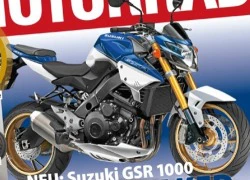 Suzuki GSR1000 - Naked bike 1000 phân khối sắp ra mắt