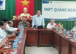 Thứ trưởng Trương Minh Tuấn thăm và làm việc tại Quảng Ngãi