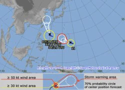 Tin bão mới nhất: Bão Hạ Long có khả năng tiến vào Biển Đông
