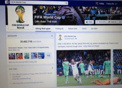 World Cup 2014 lập kỉ lục 1 tỷ tương tác trên Facebook