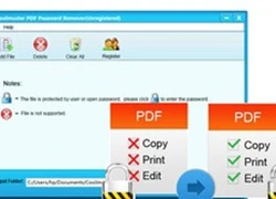 Xóa mật khẩu bảo vệ tập tin PDF với Coolmuster PDF Password Remover