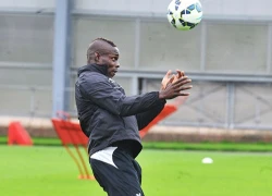 Balotelli hăng hái tập một mình