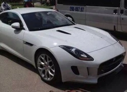 "Báo gấm" Jaguar F-Type Coupe 2014 trắng muốt về Hà Nội