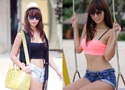 Bí mật sexy của chân dài cá tính Hà Anh