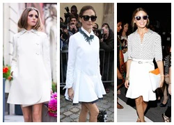 Biến hóa thanh lịch với màu trắng như Olivia Palermo