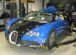 Bỏ 250.000 USD để mua siêu xe Bugatti Veyron bị tai nạn