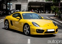 Cận cảnh Porsche Cayman S 2014 giá 4,8 tỉ đồng tại Việt Nam