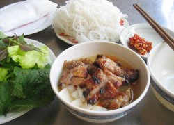 [Chế biến] - Bún chả cá Hà Nội