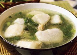 [Chế biến] &#8211; Canh khoai từ nấu nghêu