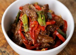 [Chế biến] - Thịt bò chiên sốt cay