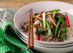 [Chế biến] - Thịt bò xào gừng