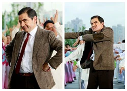 'Chết cười' với những khoảnh khắc Mr.Bean quậy tưng bừng tại Trung Quốc