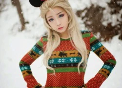 Cosplay Elsa (bởi Tomia) và Jack Frost cực kỳ dễ thương