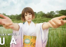 Cosplay Yuna (FINAL FANTASY X) bởi thành viên YUA của YF Team