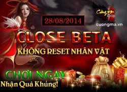 Cuồng Ma Chi Kiếm chính thức Closed Beta không reset nhân vật