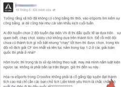 &#8220;eSports Việt Nam cũng&#8230; hài như cái sân khấu kịch&#8221;