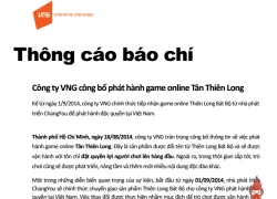 "FPT Online vẫn sẽ phục vụ cộng đồng Thiên Long Bát Bộ đến cuối cùng"