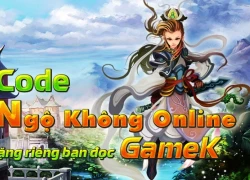 GameK gửi tặng 200 Gift Code độc quyền Ngộ Không Online