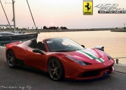 Hàng khủng Ferrari 458 Spider đặc biệt sắp lộ diện