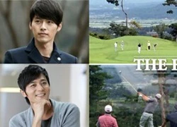 Hyun Bin và Jang Dong Gun rủ rê nhau đi chơi golf