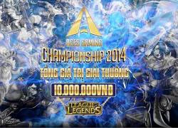 Kết quả của giải thi đấu Aces Gaming ChampionShip 2014: Liên Minh Huyền Thoại