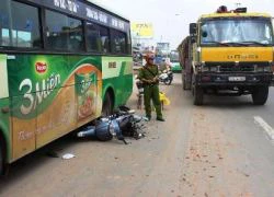 Liên tiếp 2 vụ tai nạn xe buýt, một người tử vong