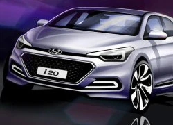 Lộ bản phác họa thiết kế chính thức của Hyundai i20 2015