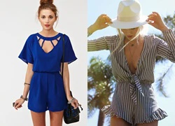 Mát mẻ, trẻ trung với những chiếc jumpsuit ngắn đa phong cách