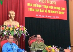 Mặt trận và Bộ Công an sơ kết phong trào bảo vệ an ninh Tổ quốc