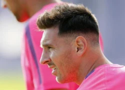 Messi ra mắt tóc mới, bị chê bắt chước Cristiano Ronaldo