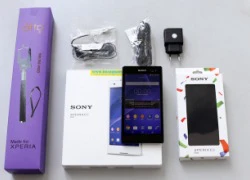 Mở hộp Sony Xperia C3 chính hãng